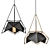 Modern Pendant Lamp RODS 3D model small image 4