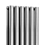 Stainless Steel Vertical Tube Radiator 3D model small image 3