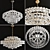 Elegant Sanger Chandeliers by AERIN 3D model small image 4