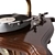  Retro Style Vinyl Player RP-156 3D model small image 3