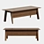 Modern Nobby Writing Desk 3D model small image 1