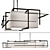 Sleek ETCH Linear Suspension Fixture 3D model small image 2