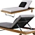 Elegant Sunray Loungers for Relaxation 3D model small image 20