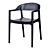 Transparent Modern Carmen Chair 3D model small image 4