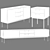 La Redoute Noyeto TV Console 3D model small image 4