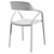 Capri White Chair with Turbosmooth 3D model small image 3