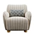 Modern Baird Accent Chair 3D model small image 2