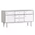 Keira Solid Wood Buffet: Minimalist Charm 3D model small image 2