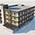 Industrial Building 3D Model Kit 3D model small image 5