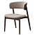 Siena Chair Deep House Modern 3D model small image 4