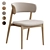 Siena Chair Deep House Modern 3D model small image 8