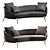 Modern Comfort Statement Sofa 3D model small image 2