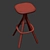 Modern Stool by Lapalma 3D model small image 7