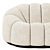 Pierre Paulin Alpha Sofa Settee 3D model small image 3