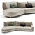 Cocoon Sofa 3DS Model Download 3D model small image 4