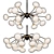 Contemporary Chandelier CONFERO - Stylish Lighting 3D model small image 6