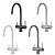 Modern Japanese Faucet Set 3 3D model small image 3