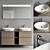 Sleek D-Neo Vanity Set 3D model small image 1