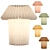 "Paper Table Lamp H&M House 3D model small image 1