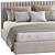 Mora Double Bed Model 176 3D model small image 2