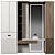 Versatile Bathroom Furniture Set 3D model small image 1