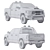 Dodge Ram 1500 TRX 3D Model 3D model small image 3