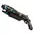 Retro Sci-Fi Blaster - Vintage Space Gun 3D model small image 1