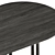 TEULAT JUNCO Modern Oval Table 3D model small image 2