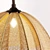 Rattan and Metal Petal Wall Sconce 3D model small image 4