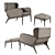 Malerba Antibes Lounge Chair 3D model small image 5