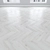 Oak Parquet Flooring Set 3D model small image 4