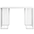 Luxury Marina Console Table 3D model small image 3