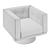 Modernist Elegance Comfort Armchair 3D model small image 7