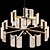 Elegance Defined: Lampatron Chandelier SENSE C 3D model small image 4