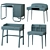 Children's Desk Sets Collection 3D model small image 6