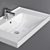 Grace Sink in 3 Sizes 3D model small image 8