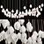 Bloom Blanket Chandelier - Modern Luxury meets Elegance 3D model small image 1