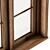 Timeless Wooden Windows Set 25 3D model small image 3