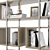 Praga Shelving Unit by LasKasas 3D model small image 4