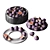 Figs Dishes Set with Opulent Design 3D model small image 1