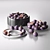 Figs Dishes Set with Opulent Design 3D model small image 2