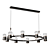 Ring LED Chandelier MEDVIN 10 3D model small image 1