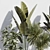 Botanical Theme Plant Set - 3D Simulation 3D model small image 6