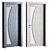 Modern Interior Wooden Doors Set 3D model small image 2