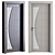 Modern Interior Wooden Doors Set 3D model small image 5