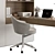 Modern Office Furniture Set 3D model small image 3