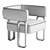 Modern Capricorn Chair, 3D Model 3D model small image 3