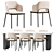  Modern Thonet Chair 520 3D model small image 2