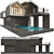 Modern Duplex Villa 3D Model 3D model small image 1