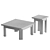 McMullin Co. Wyatt Table Set 3D model small image 3